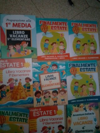 15 libri per le vacanze per varie classi