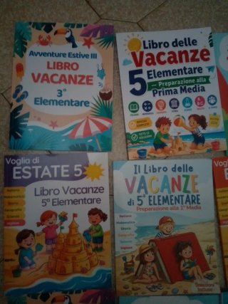 15 libri per le vacanze per varie classi