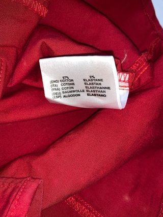Camicia Lotto J Class Vintage XL/L Rossa