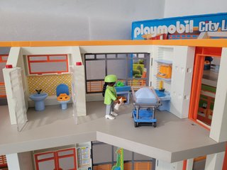Hospital Infantil de Playmobil