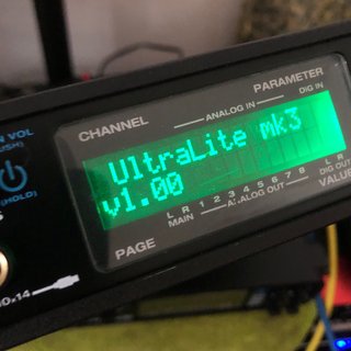 Interfaccia audio Motu UltraLite mk3 Firewire con effetti e mix integrati