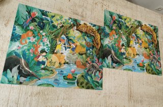 Puzzle Janod 100 piezas selva +6 años