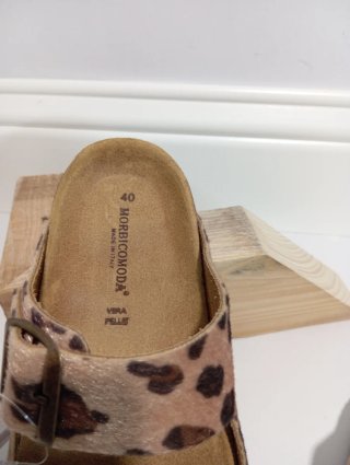 Sandali ciabatte donna nuove in vera pelle