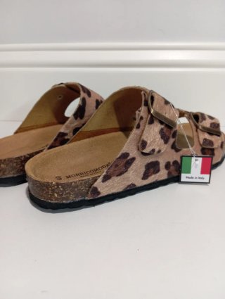 Sandali ciabatte donna nuove in vera pelle
