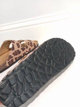 Sandali ciabatte donna nuove in vera pelle