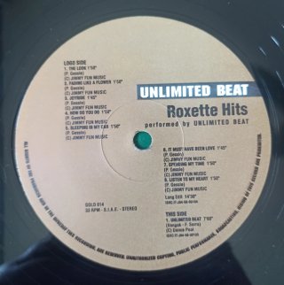 Unlimited Beat – Roxette Hits (12")
