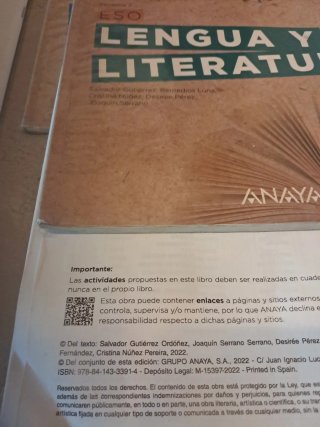 Libros 1° ESO Greenwich School. Sueltos o en lote.