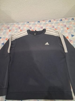 Jersey Adidas Negro y Gris