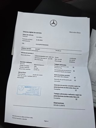 Mercedes-Benz CLA Mercedes Benz Cla CLA 250 e