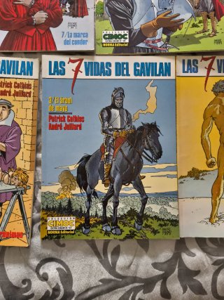 Las 7 vidas del gavilán primera edición completa