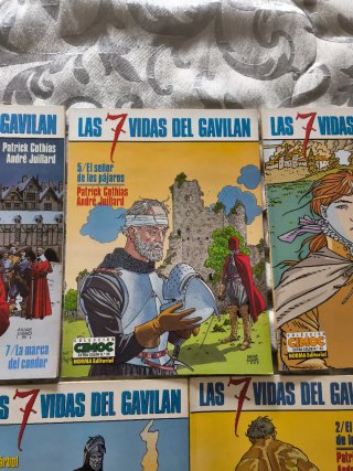 Las 7 vidas del gavilán primera edición completa