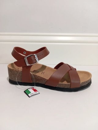 Sandali donna nuovi in vera pelle