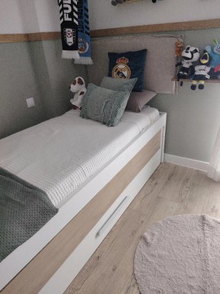Cama nido con cajón y colchones incluidos