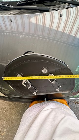 Maletas Cuero BMW R18