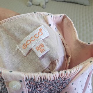 Vestido Gocco lunares 12-18 meses
