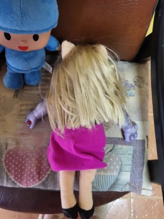 Lote de muñecos Pocoyó, Pantera Rosa y Miss Piggy