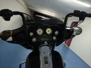 Harley Davidson Negra - Moto Cruiser