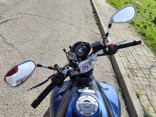 Yamaha FZ6 Naked Negra/Azul