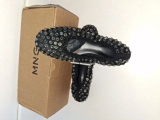 Zapatillas Bailarinas Mango Tachuelas