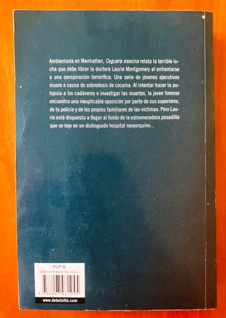 "Ceguera asesina", novela de Robin Cook