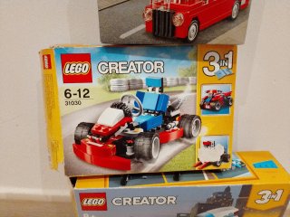 Scatole LEGO Creator vuote (3 pz)
