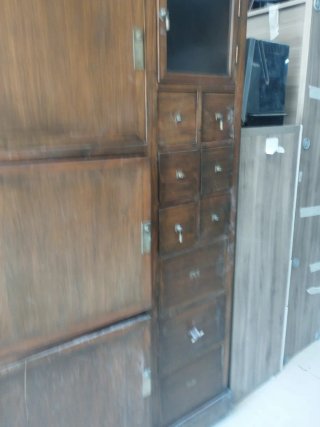 Cómoda antiguo madera pino