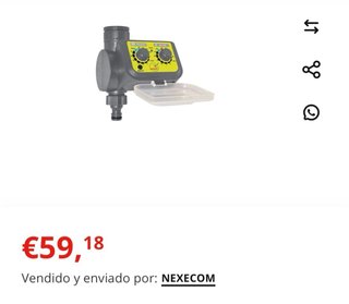 Temporizador riego Jardibric