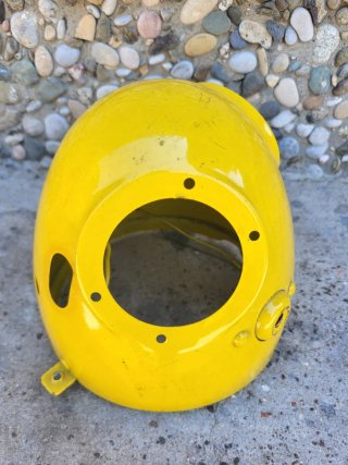 Carcasa óptica Montesa Texas Amarilla