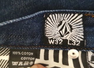 Bermudas Shorts Volcom Skate Azul W31