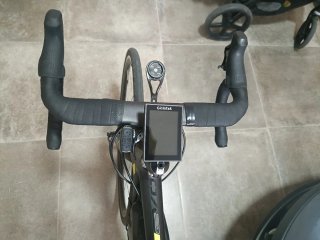 Bicicleta de carretera con motor eléctrico