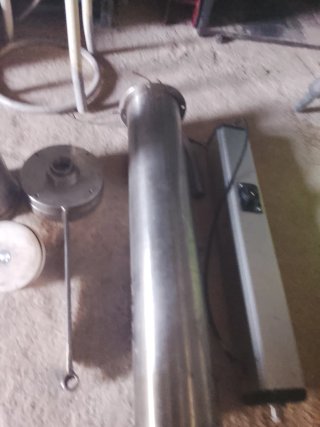 Máquina churros eléctrica desmontada