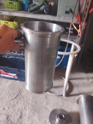 Máquina churros eléctrica desmontada