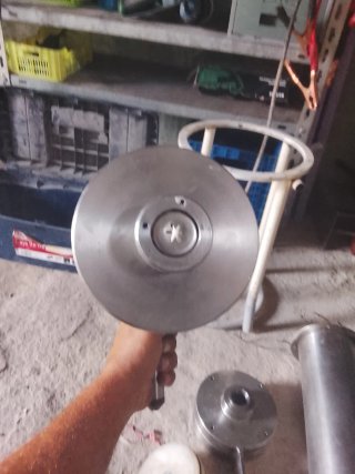 Máquina churros eléctrica desmontada