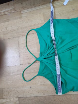 Blusa Zara brillo corta espalda descubierta