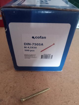 Tornillos para madera DIN-7505A