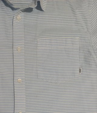 Camisa Vans Marga rayas manga corta Talla M