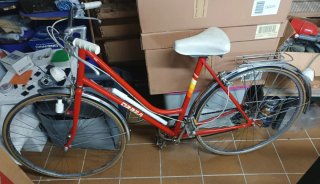 Bicicleta Orbea Clásica Roja sin restaurar