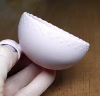 Limpiador de brochas de silicona con asa