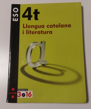 Llengua catalana i literatura. 4 ESO. Projecte ...
