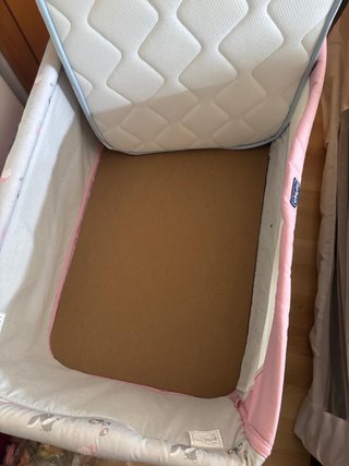 Cuna de colecho Chicco rosa