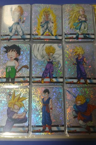 Lamincards Dragon Ball Z Platinum Edibas