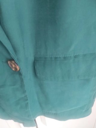 Chaqueta Blazer Verde Stradivarius Talla M