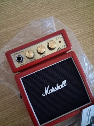 Marshall MS-2R Micro Amp Rojo