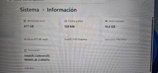 Portátil fabricación propia
