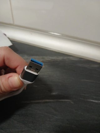 Hub USB 4 en 1 Plata