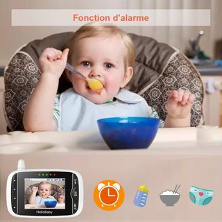 Cámara monitora para bebés HelloBaby
