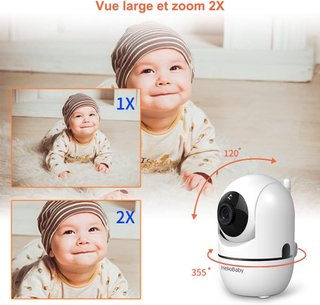Cámara monitora para bebés HelloBaby