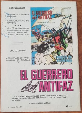 COLECCIÓN COMPLETA El Guerrero del Antifaz.