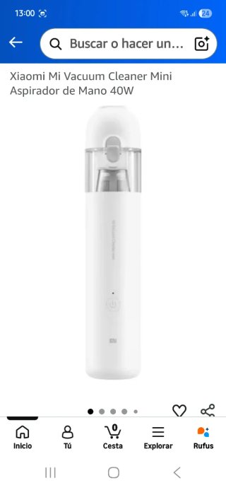 Mini aspiradora Xiaomi 40W