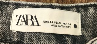 Shorts vaqueros Zara desgastados